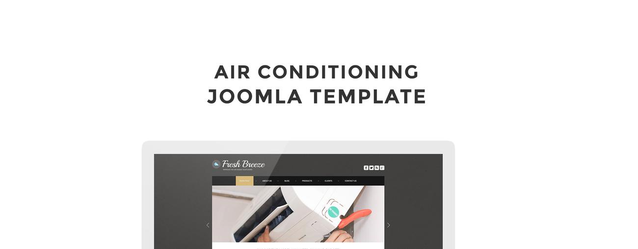 кондиционер joomla шаблон