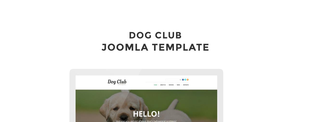 животные и домашние животные чистый шаблон joomla