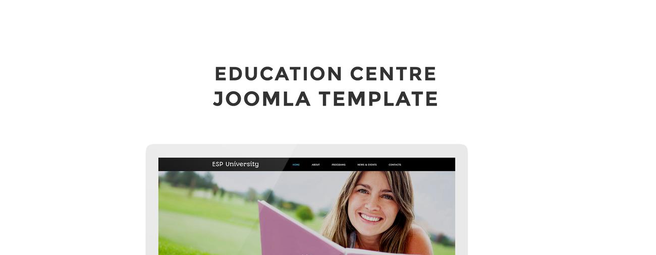 шаблон образовательного центра joomla