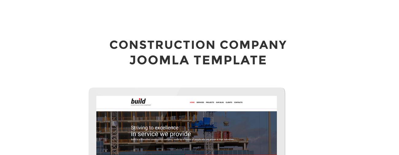 строительная компания многостраничный современный шаблон joomla