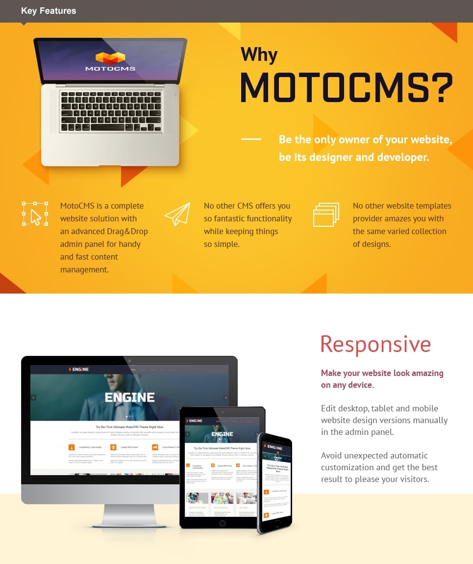 консультационный шаблон moto cms 3
