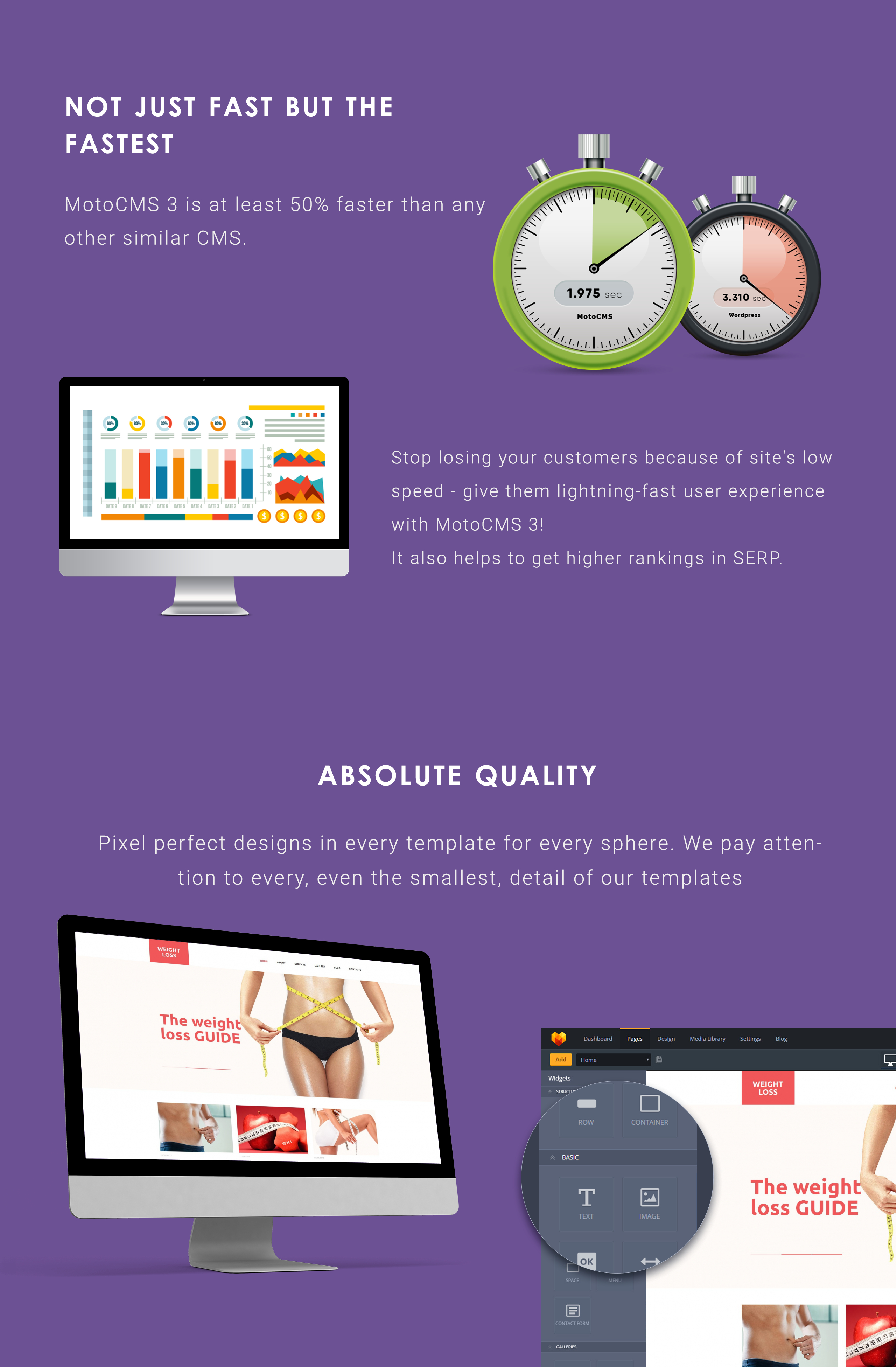 шаблон weight loss moto cms 3