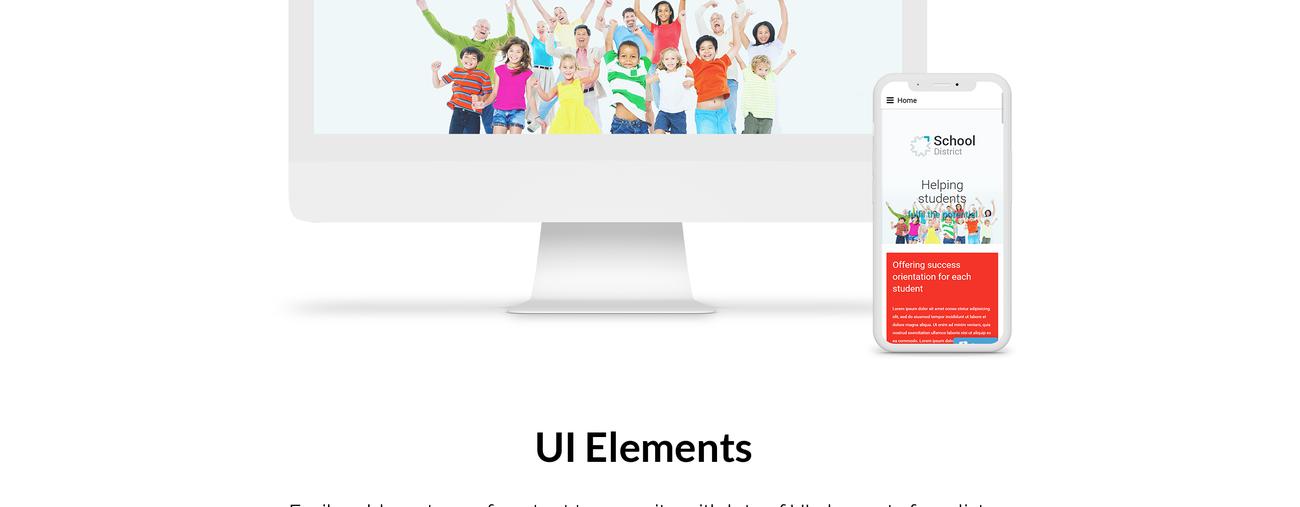 школьный округ joomla шаблон