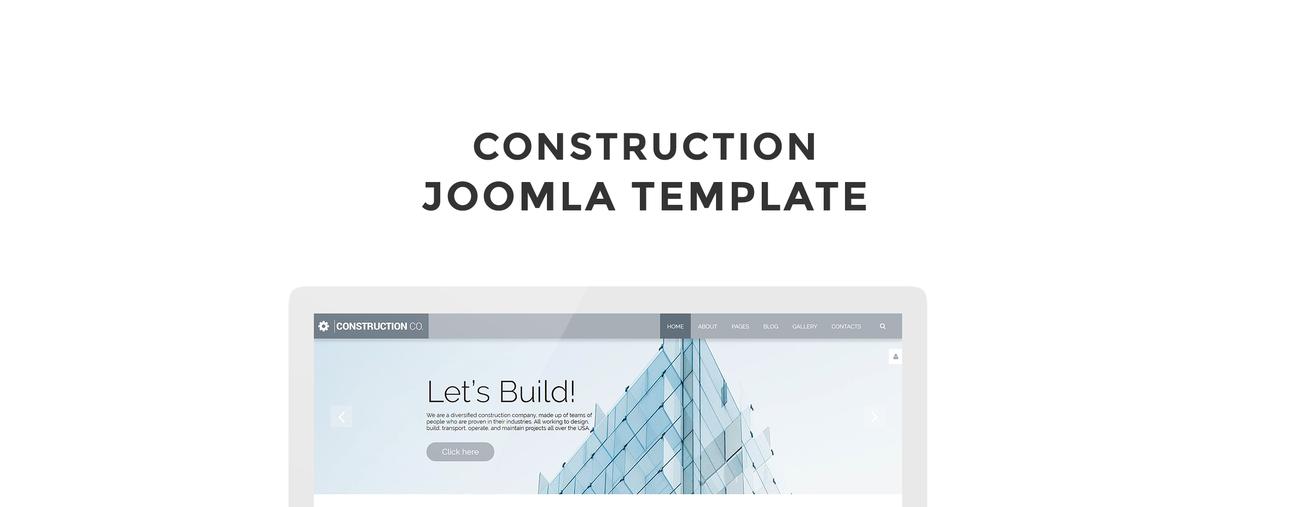 строительная компания многостраничный корпоративный шаблон joomla