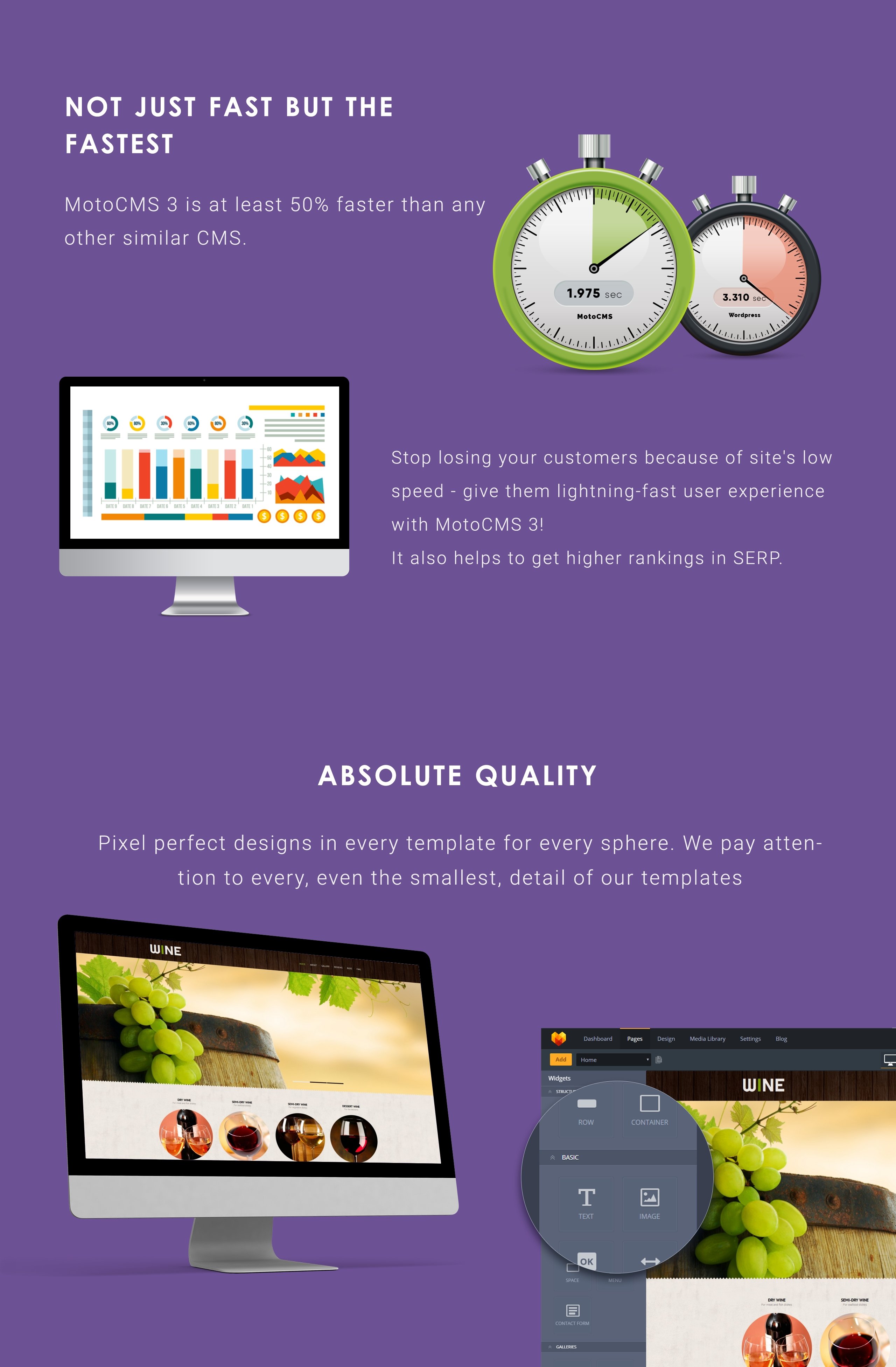 шаблон wine moto cms 3