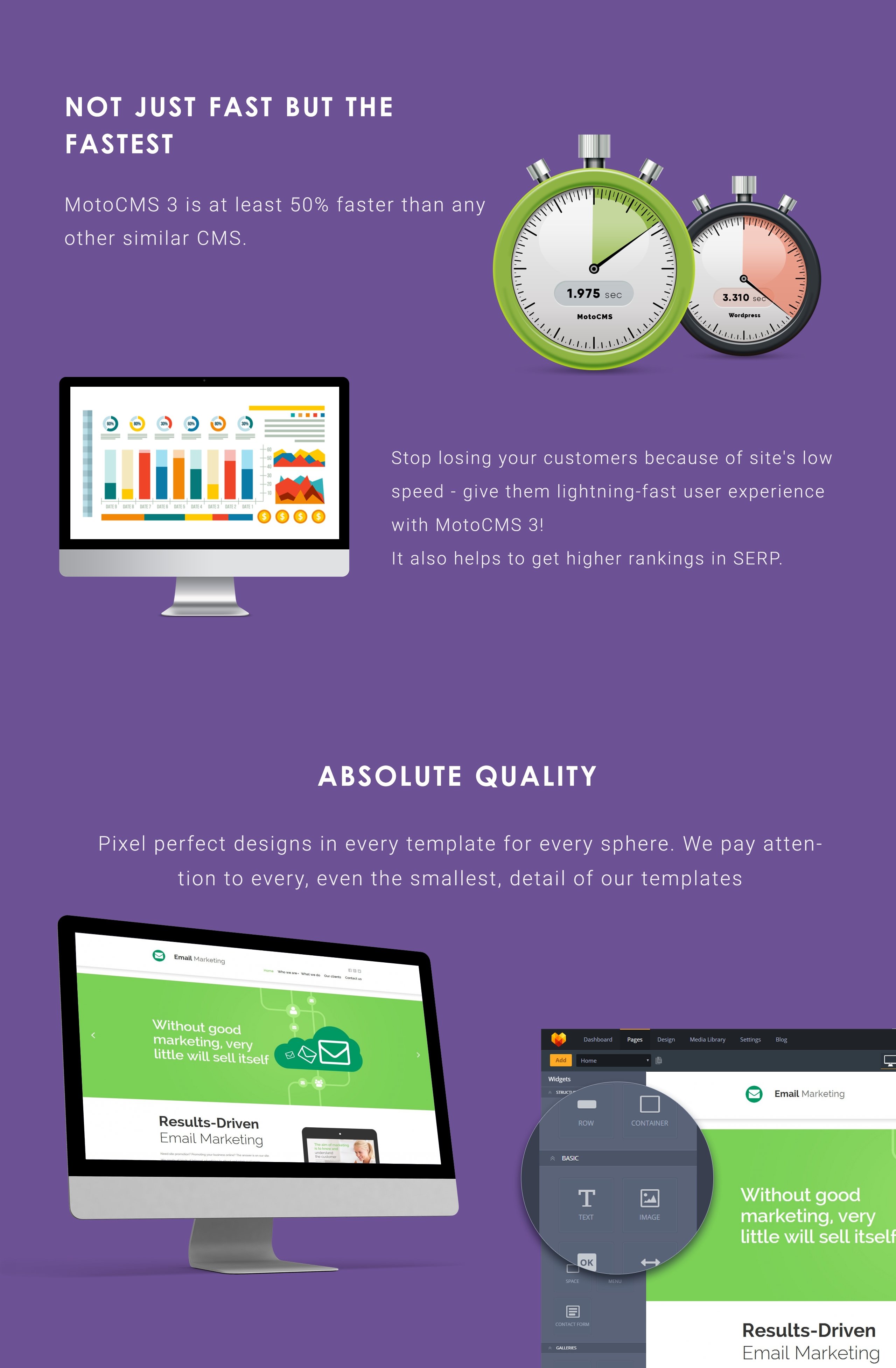email маркетинг moto cms 3 шаблон