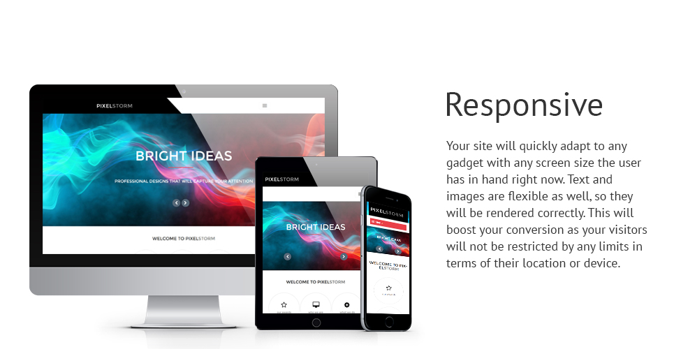 pixel storm wordpress тема