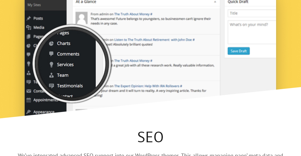тема wordpress для планирования семьи