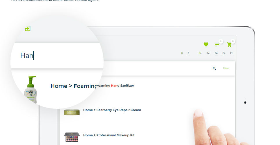 отзывчивая тема prestashop