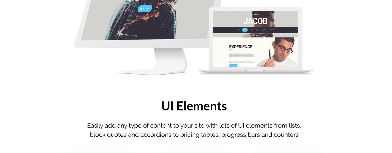 шаблон jacob joomla