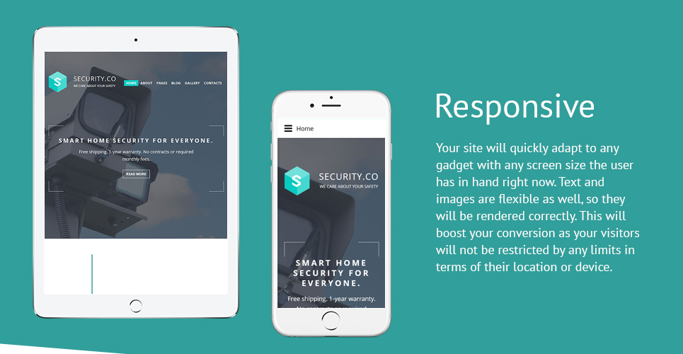 шаблон security co. joomla