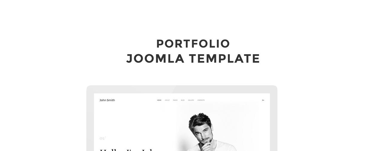 шаблон личного портфолио joomla