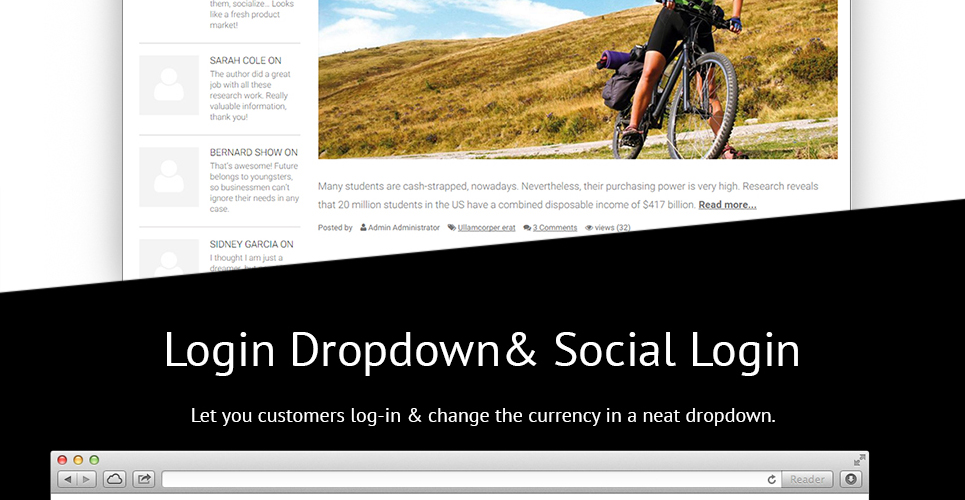 тема bikes prestashop