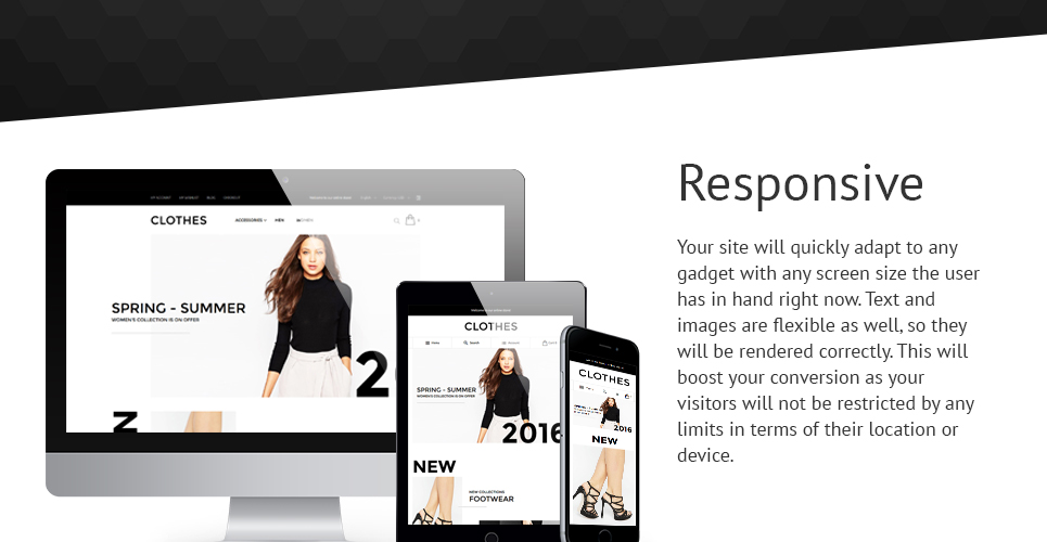 магазин одежды magento theme