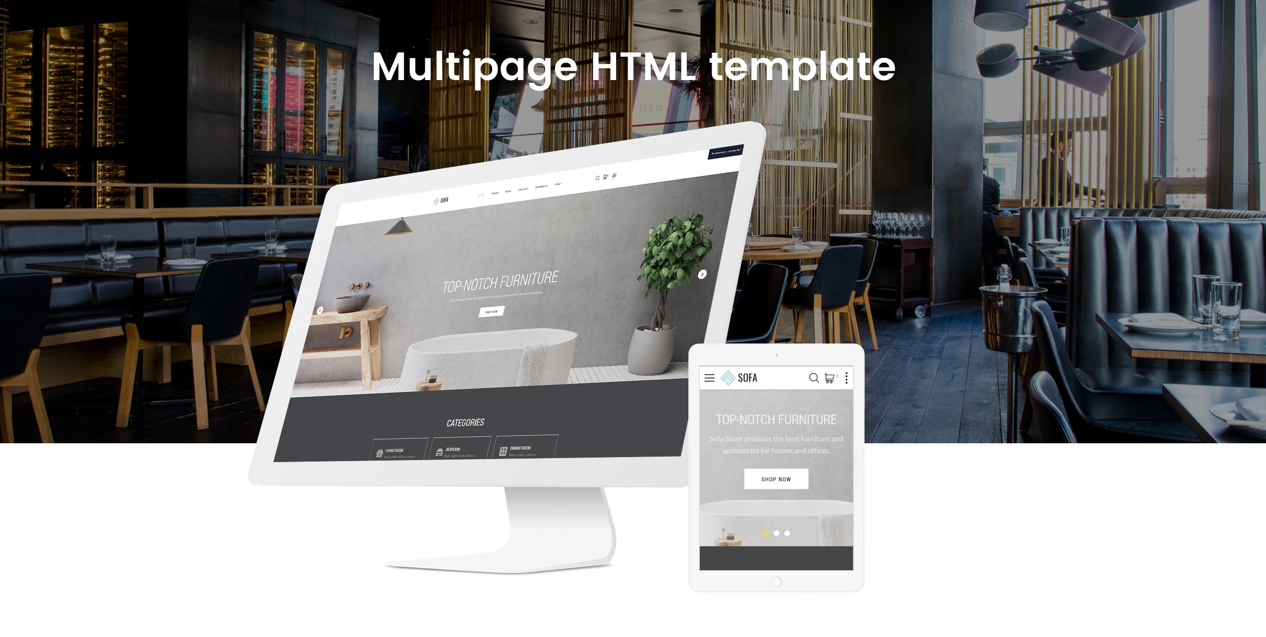 агентство дизайна интерьера многостраничный html шаблон сайта
