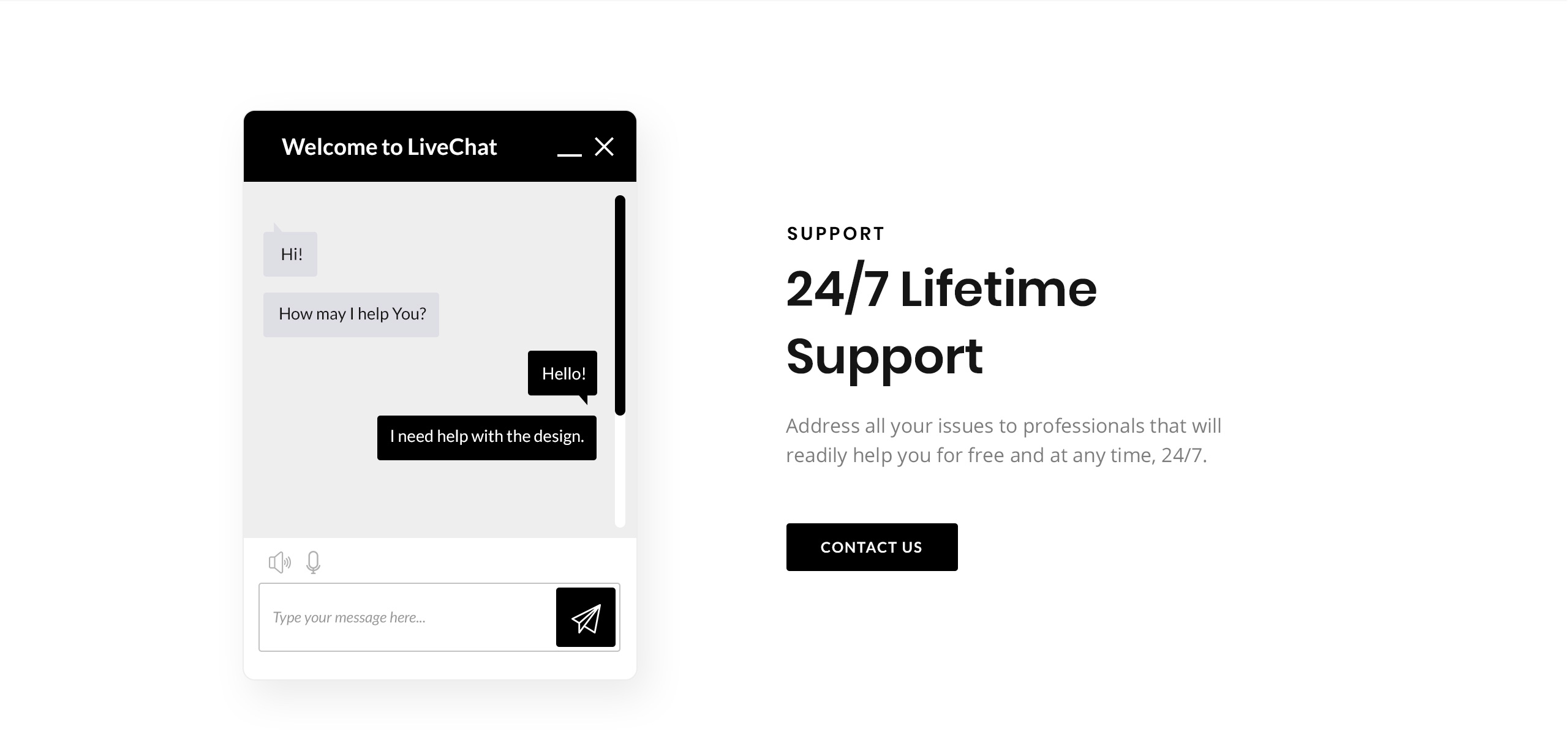 веб-разработка креативного html-шаблона целевой страницы