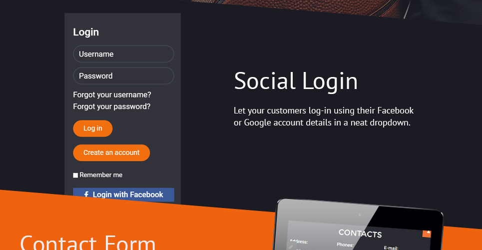 шаблон корзины joomla