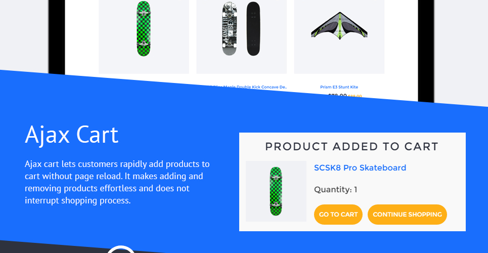 экстремальная тема shopify