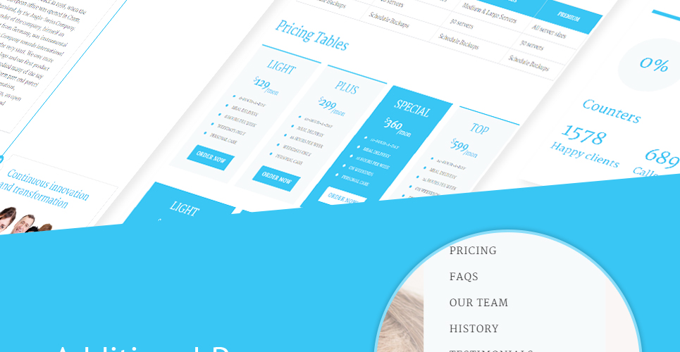 home health care agency joomla шаблон