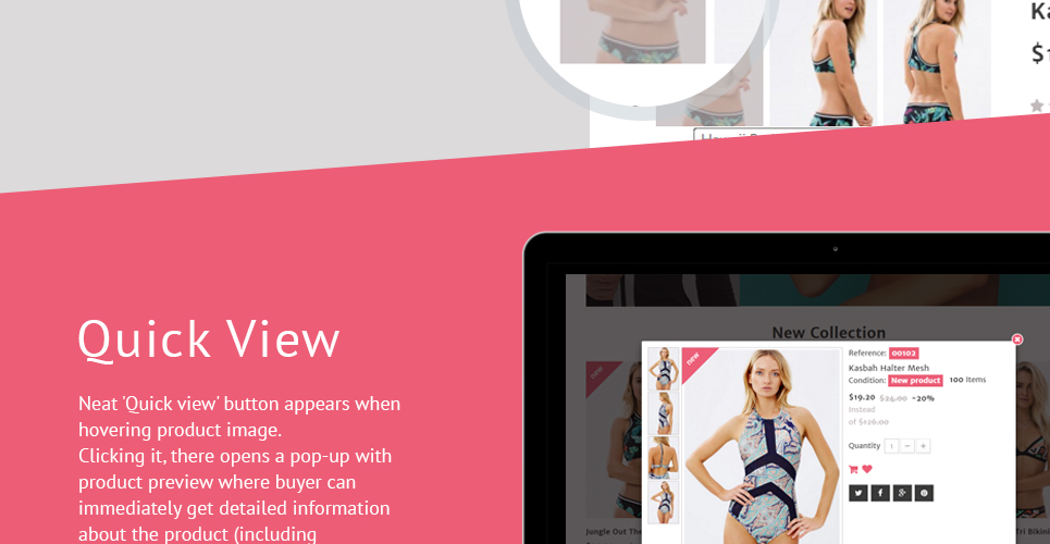 купальники prestashop тема