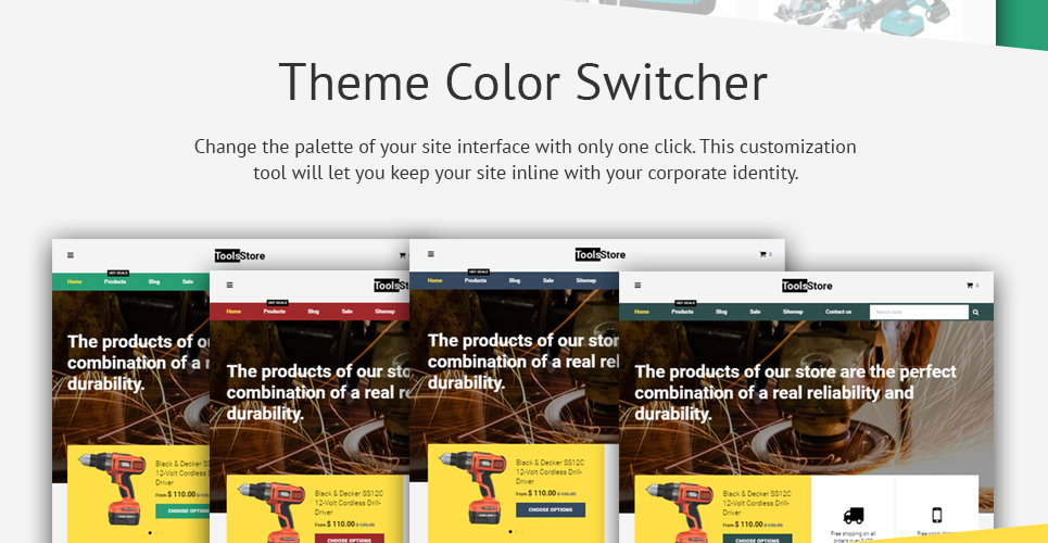 toolsstore shopify тема
