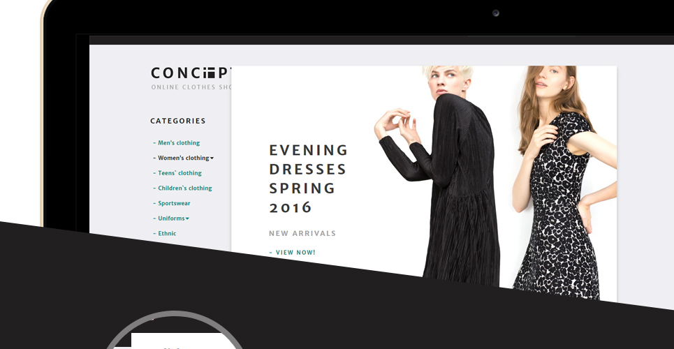 концепция prestashop тема