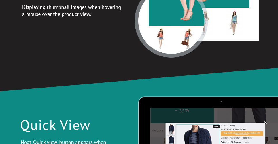 концепция prestashop тема