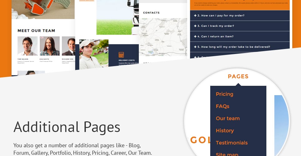 шаблон cargoland joomla