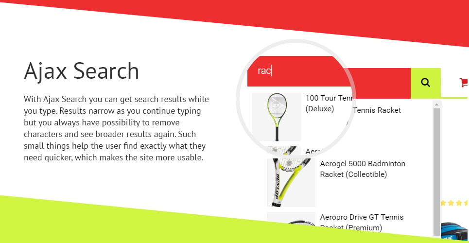 шаблон tennis pro opencart