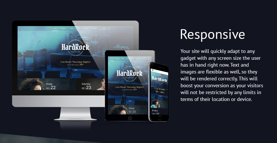 шаблон hardrock joomla