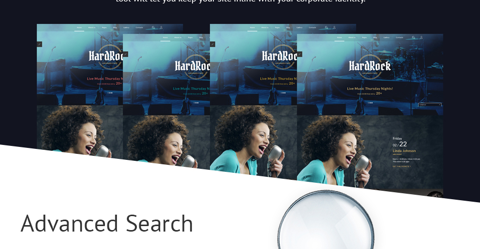 шаблон hardrock joomla