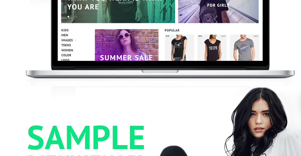 рубашка prestashop тема