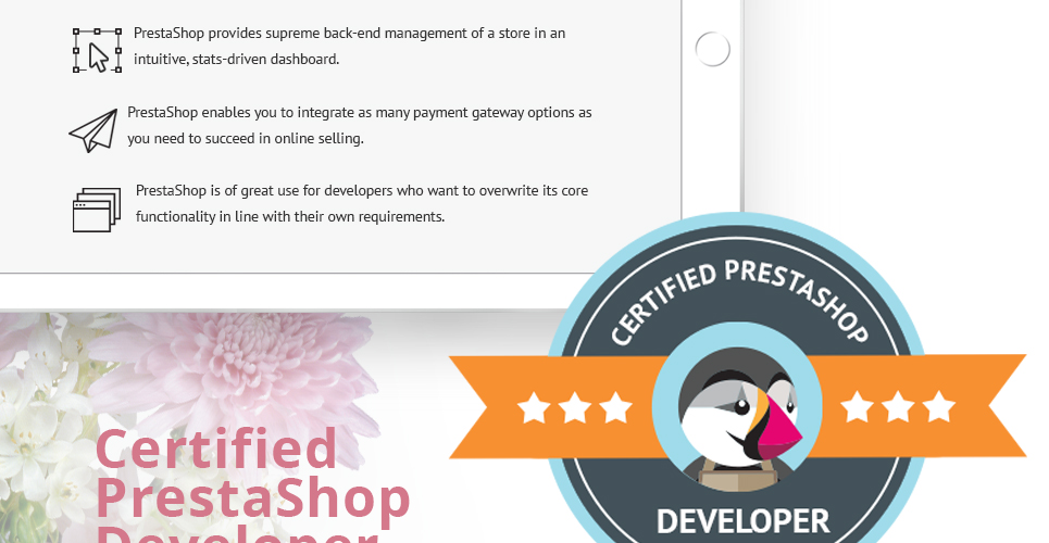 розовый флора prestashop тема