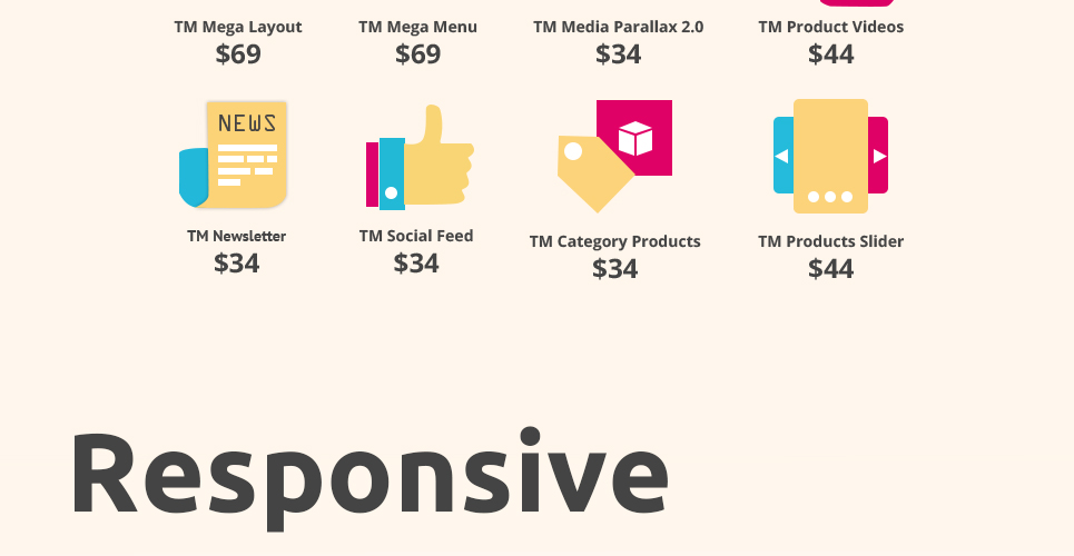 женская одежда prestashop тема