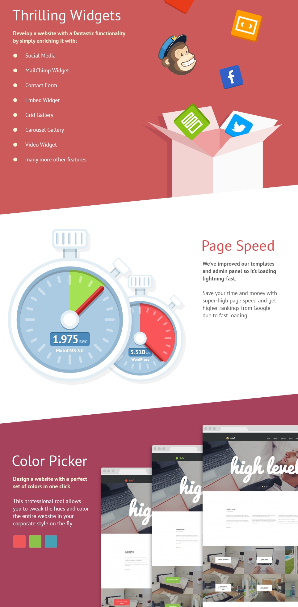 отели moto cms 3 шаблон