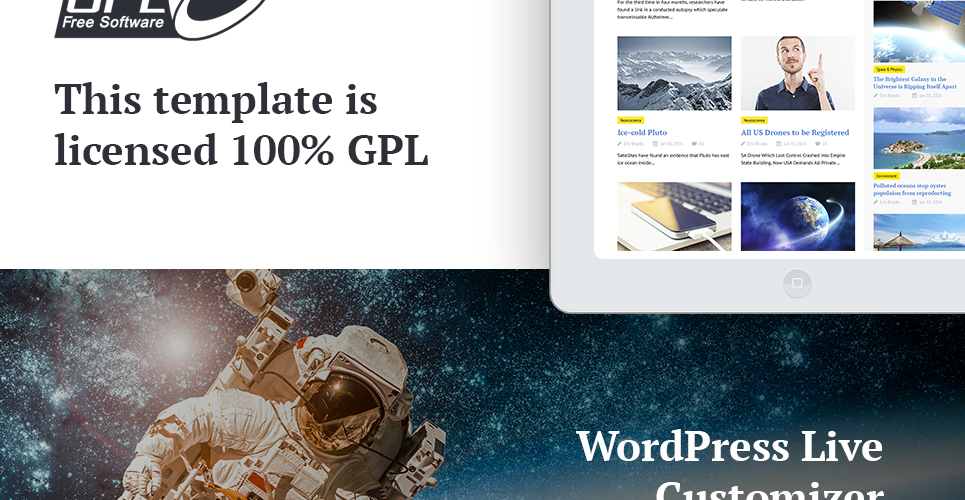 наука новости портал и журнал wordpress тема