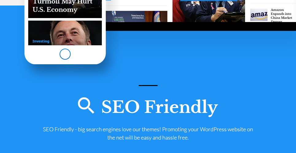 финансовые новости и журнал wordpress тема