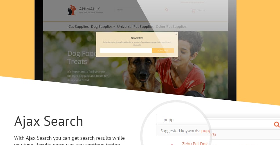 тема animally magento