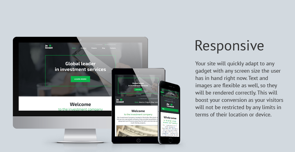 jo invest wordpress тема