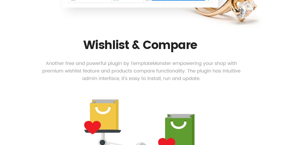 магазин ювелирных изделий и аксессуаров отзывчивая тема woocommerce