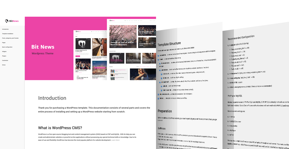 блог, журнал и новостной портал wordpress тема