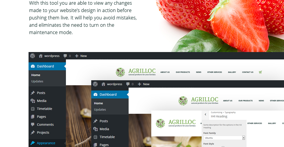 тема woocommerce agricultural supply &amp; farm foods