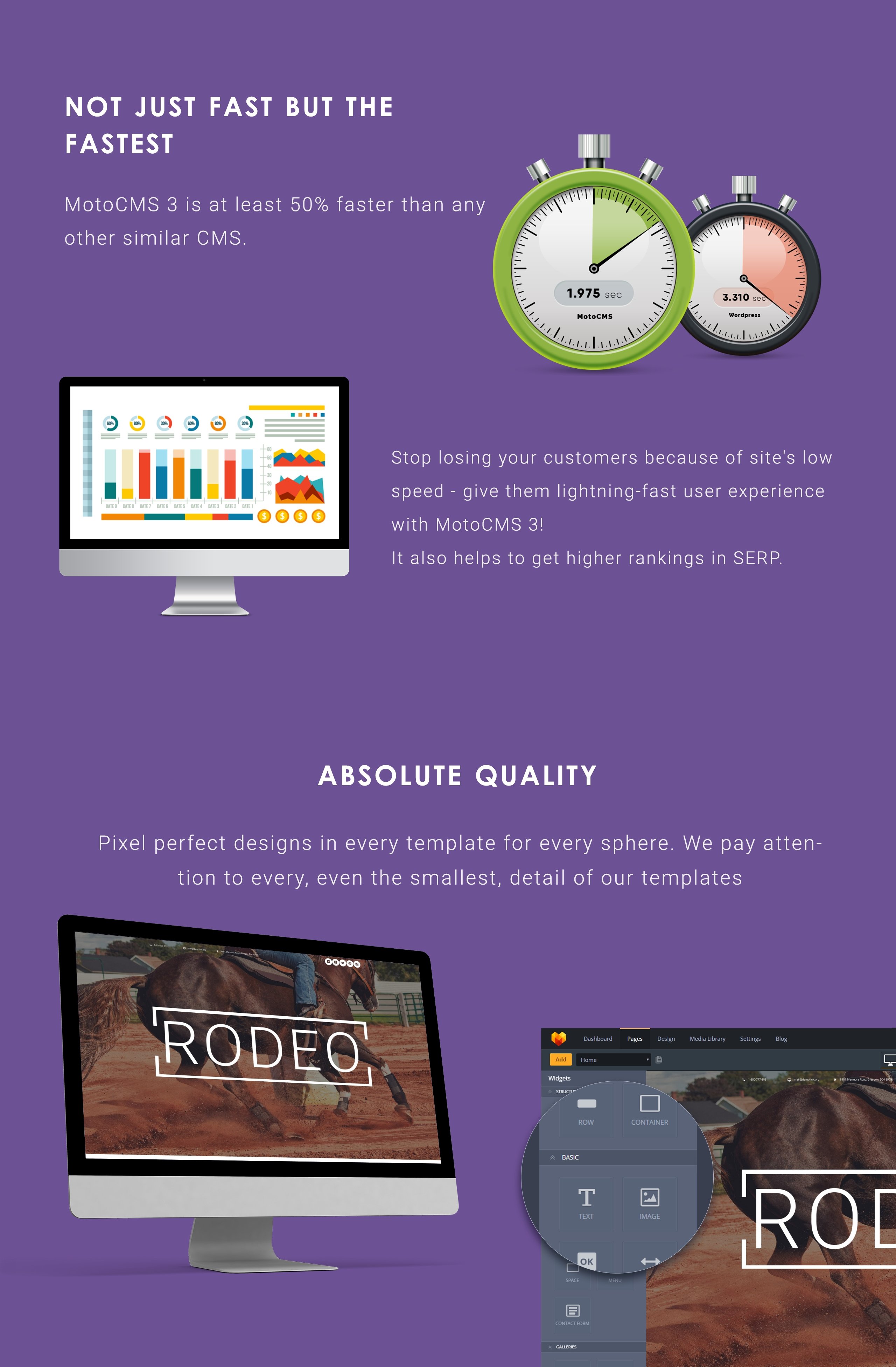 шаблон horse moto cms 3