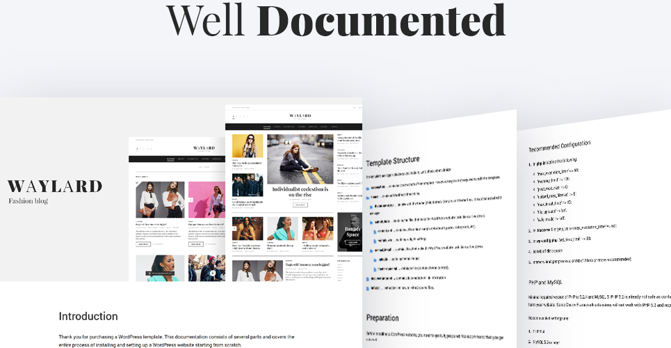 модный блог и журнал wordpress тема
