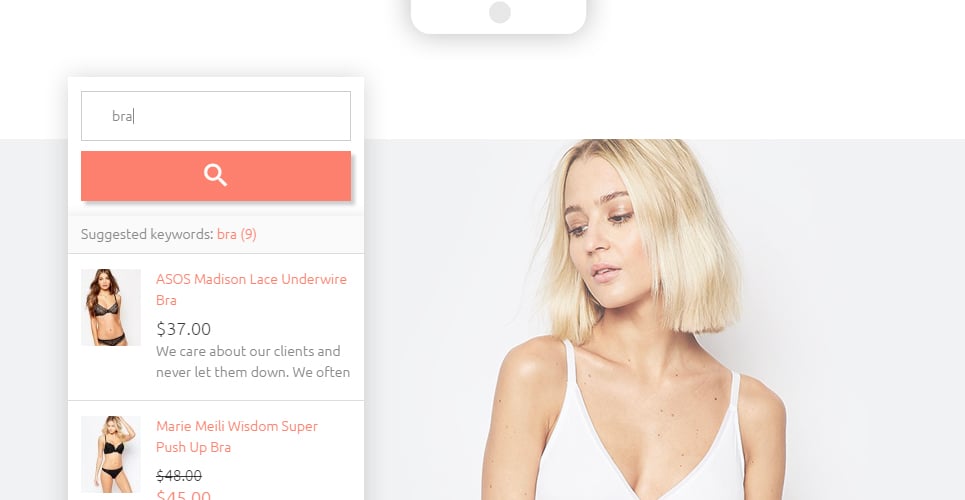 магазин нижнего белья magento theme