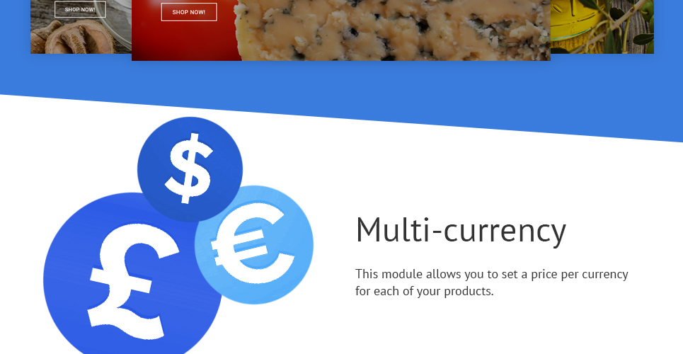 тема gourmania shopify