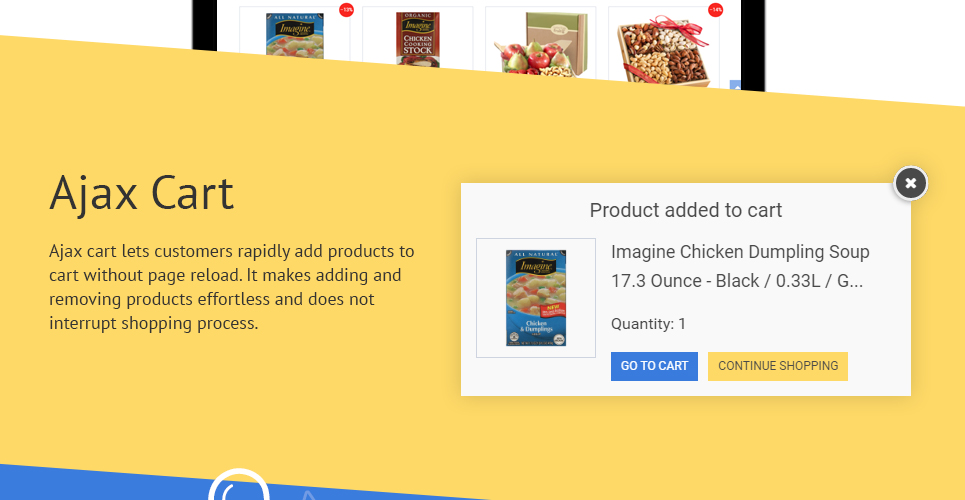 тема gourmania shopify