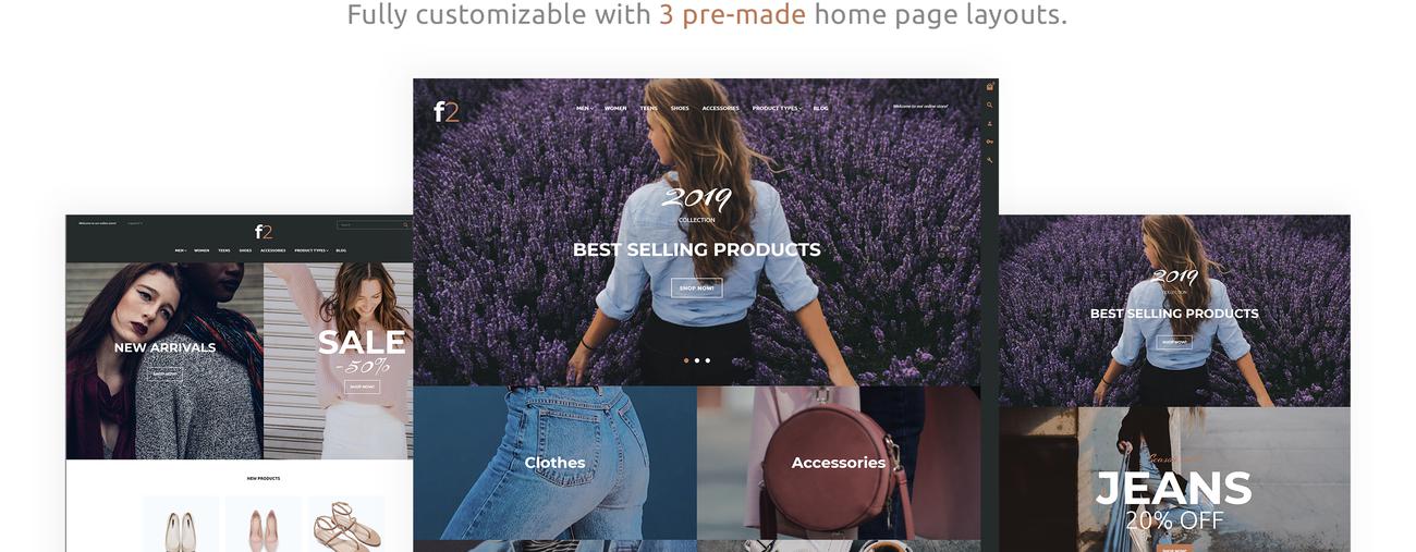 модный бутик magento theme