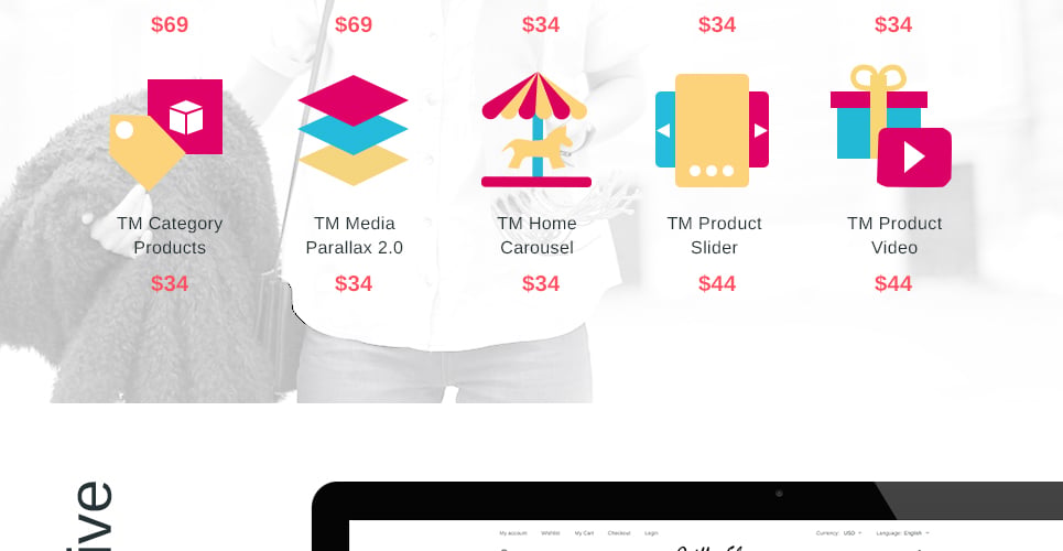 тема PrestaShop одежды
