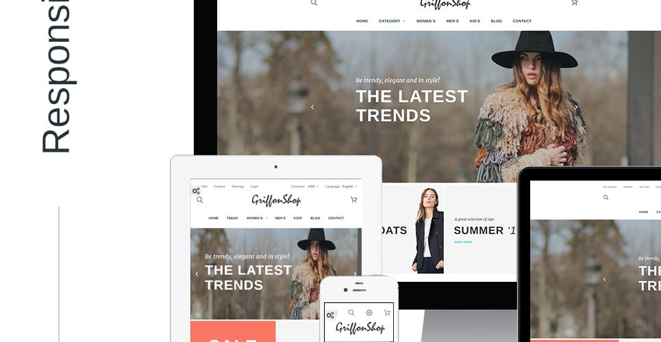 тема PrestaShop одежды